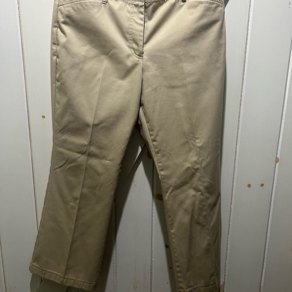 Lands' End Beige Trousers